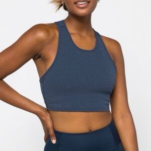 threads 4 thought kensi ribbed tank navy new large